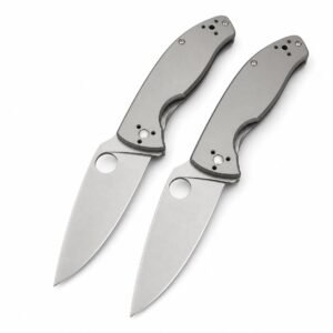 Spyderco C122 Klappmesser mit Titangriff