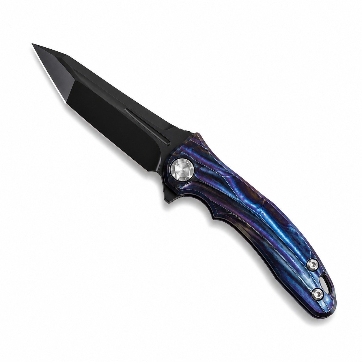 49300-main-white-clean Microtech Delta DLC Klinge M390 Griff aus Titanlegierung SF Express