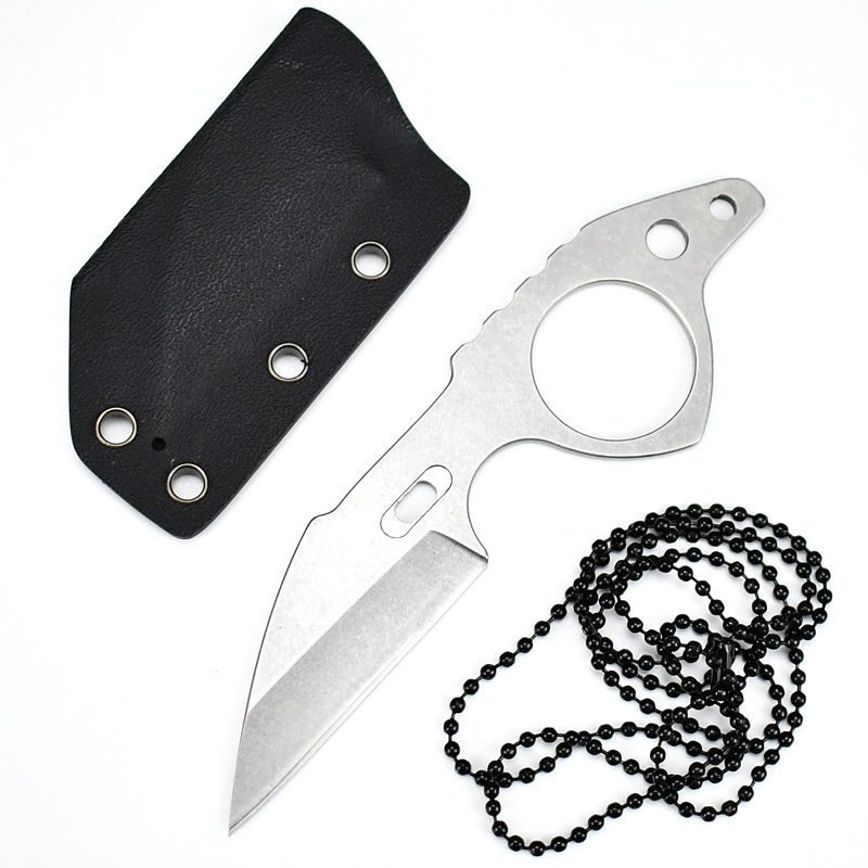 O1CN01kEJ4pp24jA9qsBRSD_2218296487426-0-cib.jpg Einteiliges tragbares Minimesser aus Stahl, Neck Knife